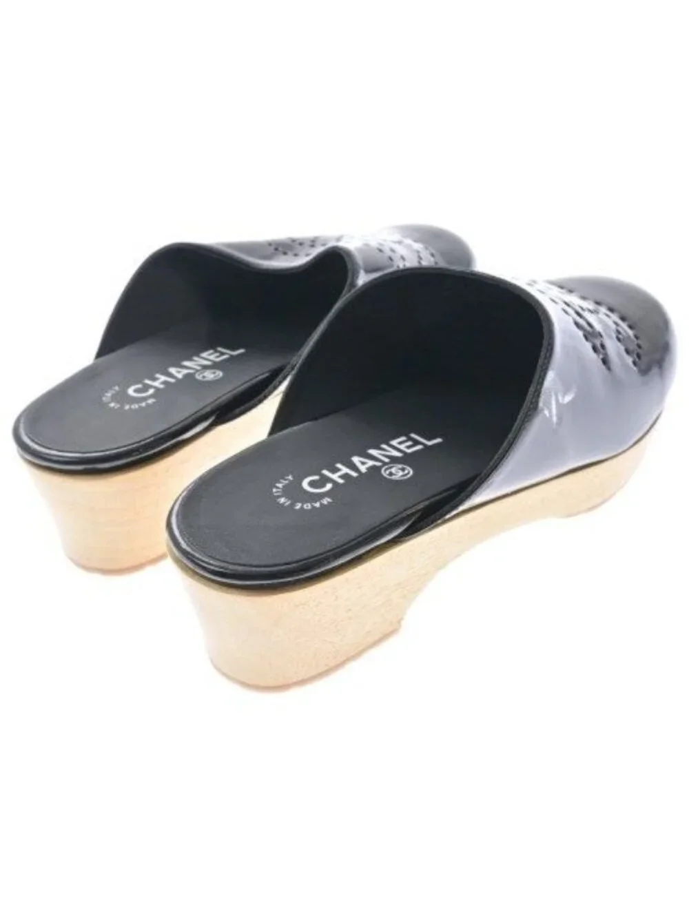 Chanel Sandals Black